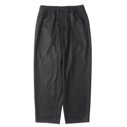 25AW ストレッチ ウールフランネル ワイド イージーパンツ
