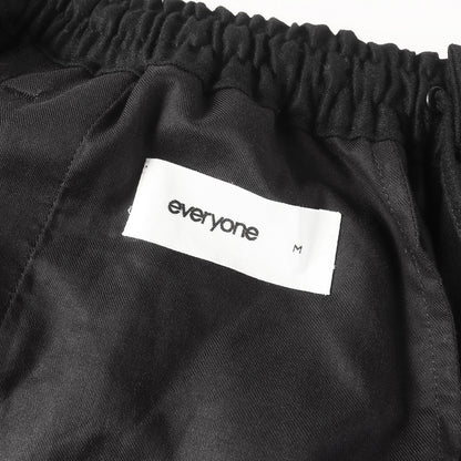 25AW ストレッチ ウールフランネル ワイド イージーパンツ