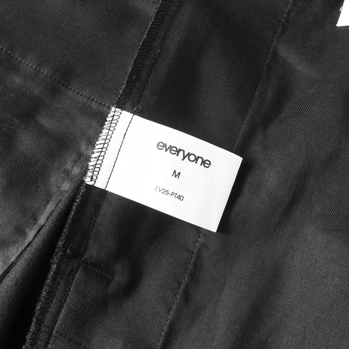 25AW ストレッチ ウールフランネル ワイド イージーパンツ