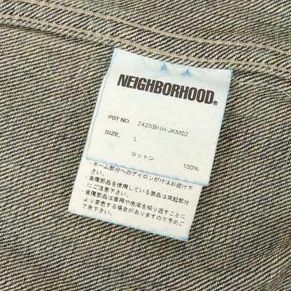 24AW 1stタイプ ウォッシュ デニムジャケット(WASHED DENIM TYPE-1 JACKET)