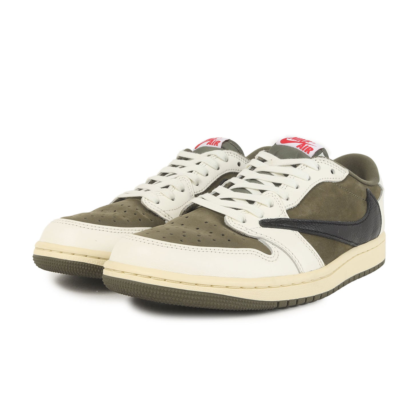 ×Travis Scott AIR JORDAN 1 LOW OG SP REVERSE OLIVE (DM7866-200)