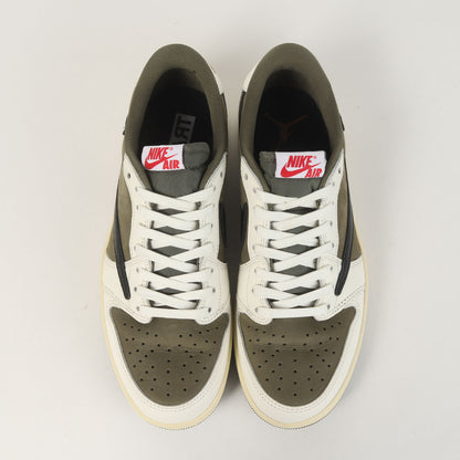 ×Travis Scott AIR JORDAN 1 LOW OG SP REVERSE OLIVE (DM7866-200)