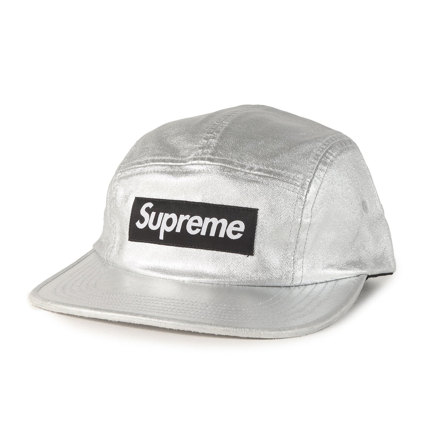 25SS ウォッシュド チノ ツイル BOXロゴ キャンプキャップ (Washed Chino Twill Camp Cap)