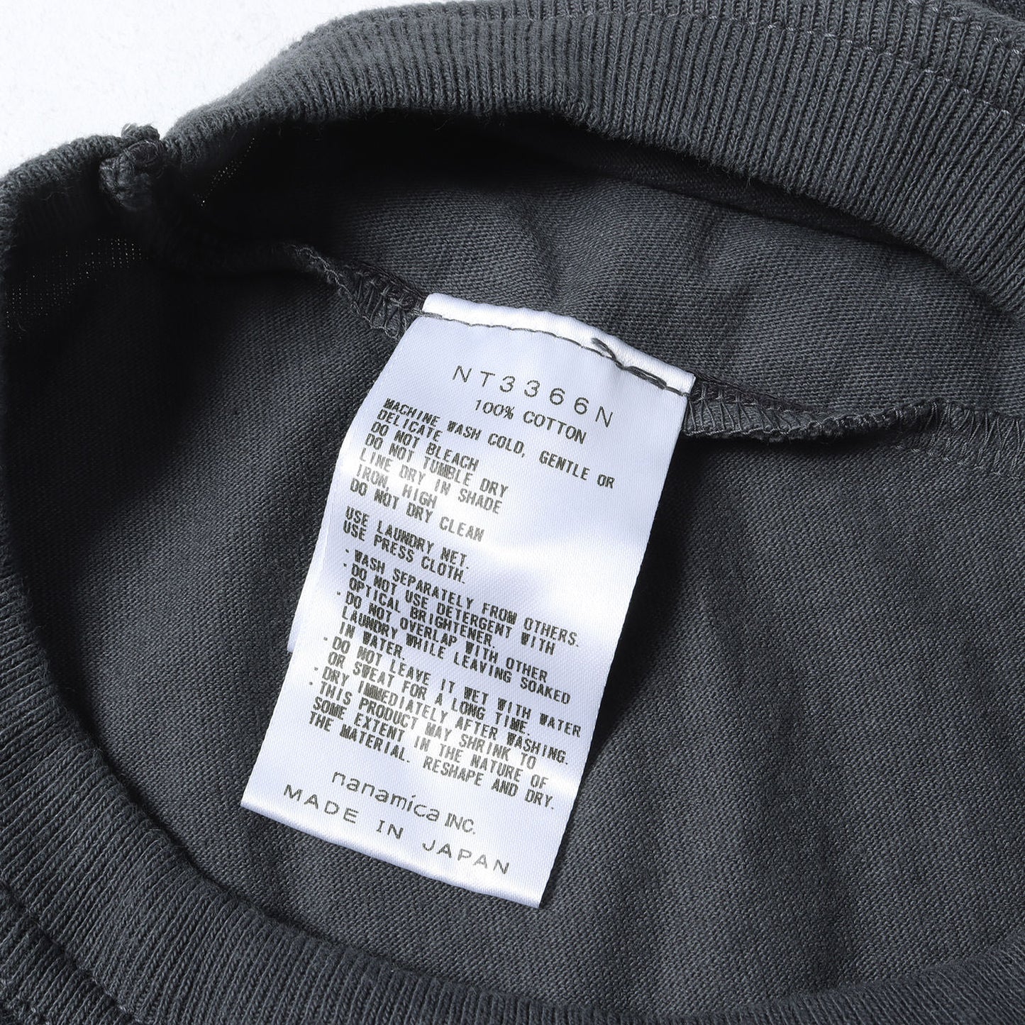 23AW 製品染め ヘビー ポケット Tシャツ(7oz Pocket Tee)