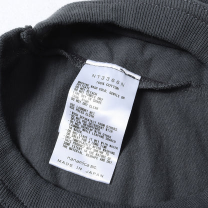 23AW 製品染め ヘビー ポケット Tシャツ(7oz Pocket Tee)