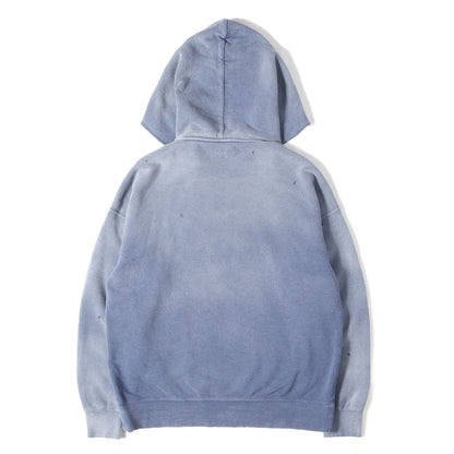 22AW CONTRARY DEPT 初売りアイテム クラッシュ加工 ジャンボ スウェットパーカー(JUMBO SB HOODIE P.O)