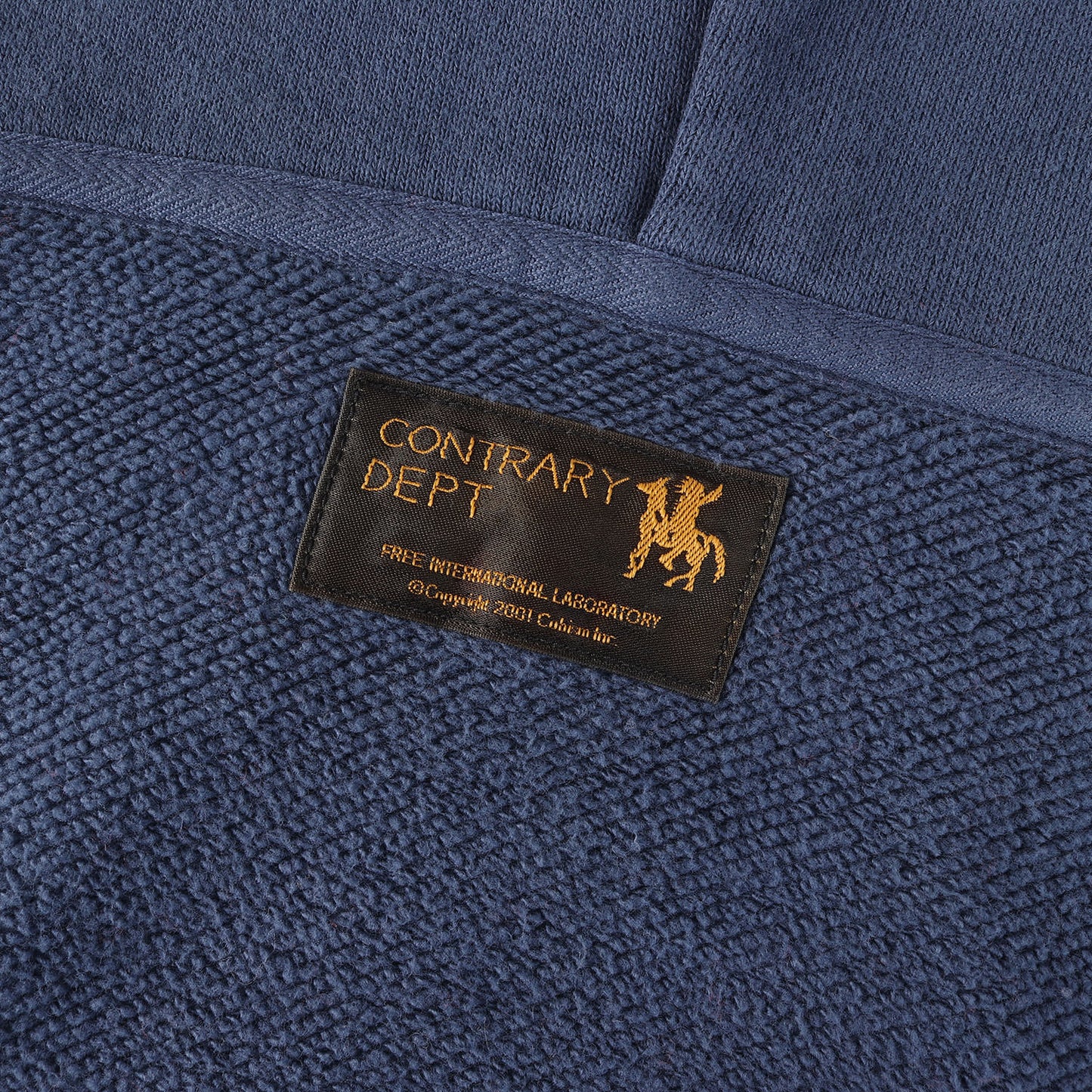 22AW CONTRARY DEPT 初売りアイテム クラッシュ加工 ジャンボ スウェットパーカー(JUMBO SB HOODIE P.O)