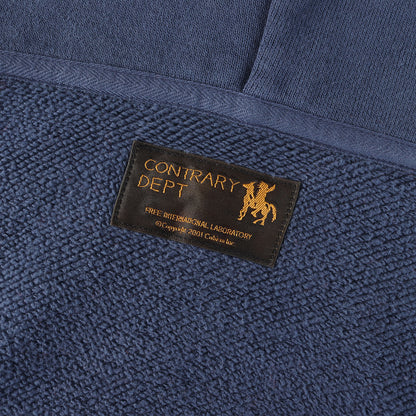 22AW CONTRARY DEPT 初売りアイテム クラッシュ加工 ジャンボ スウェットパーカー(JUMBO SB HOODIE P.O)