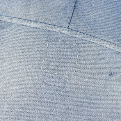 23SS クラッシュ加工 ジャンボ スウェットパーカー(COURT HOODIE P.O CRASH)