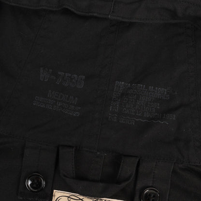 [WILLIAM GIBSON] M-51 コットンサテン モッズコート (Type BLACK M-51 PARKA) 日本製 BR14969