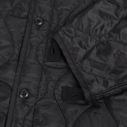 [WILLIAM GIBSON] M-65 キルティング ライナー ジャケット (LINER, EXTREME COLD WEATHER, PARKA BLACK)