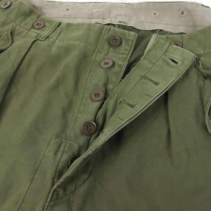 [著名人着用モデル] 70s スウェーデン軍 実物 M-59 カーゴパンツ