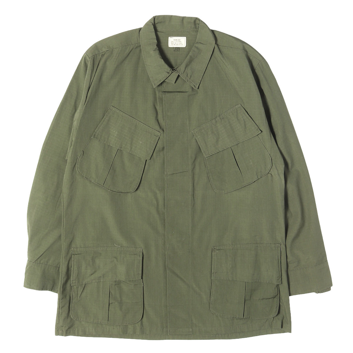 [ミントコンディション] 60s 米軍実物 5th リップストップ ジャングル ファティーグ ジャケット