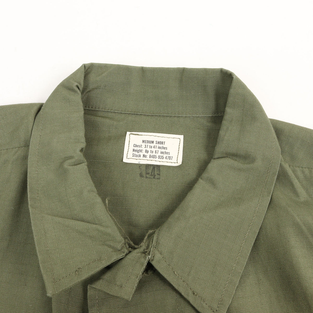[ミントコンディション] 60s 米軍実物 5th リップストップ ジャングル ファティーグ ジャケット