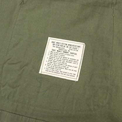 [ミントコンディション] 60s 米軍実物 5th リップストップ ジャングル ファティーグ ジャケット