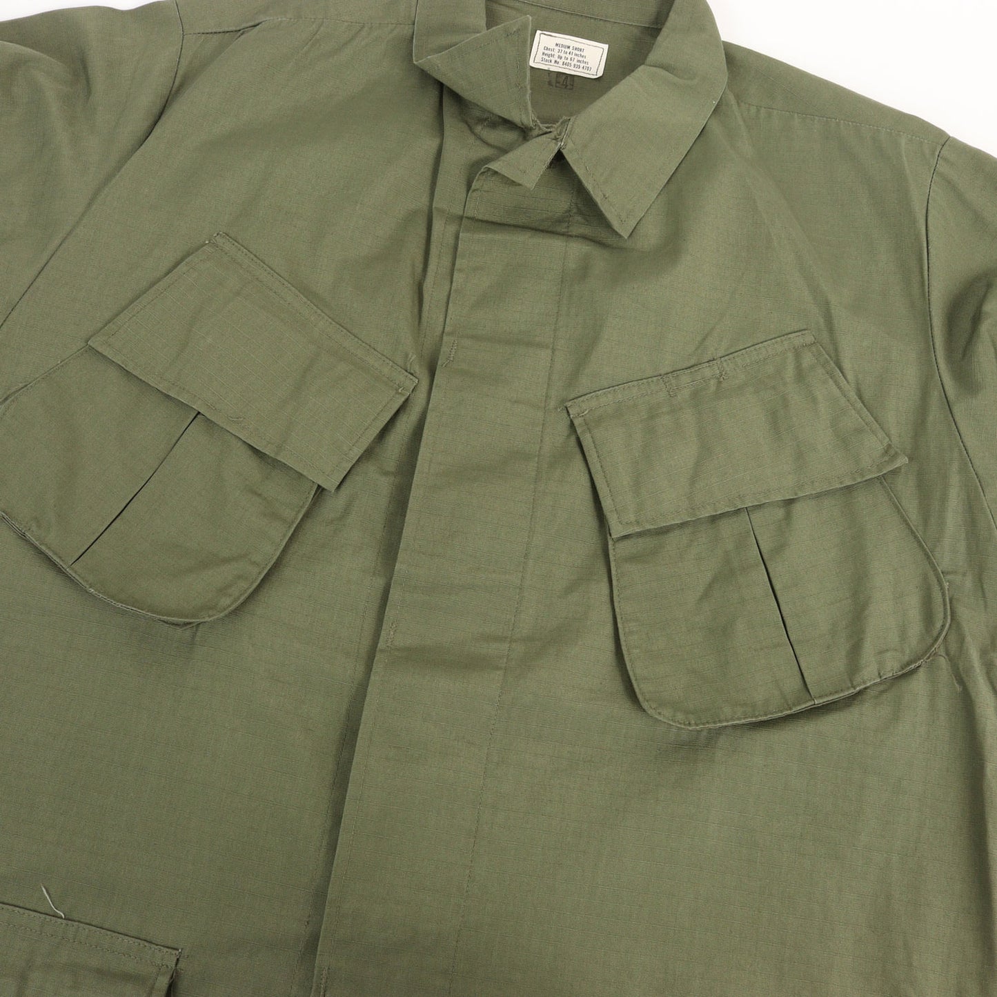 [ミントコンディション] 60s 米軍実物 5th リップストップ ジャングル ファティーグ ジャケット