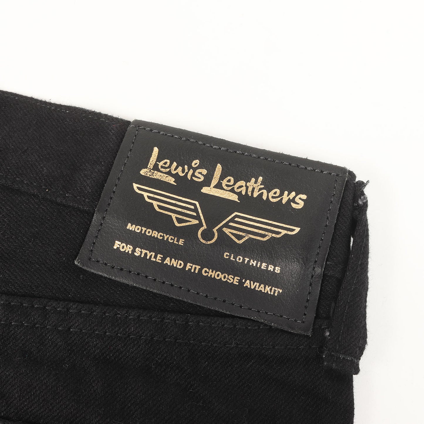 ジップポケット付き タイトフィット ストレート デニムパンツ (LLJ003 Tapered Zip Jeanes)