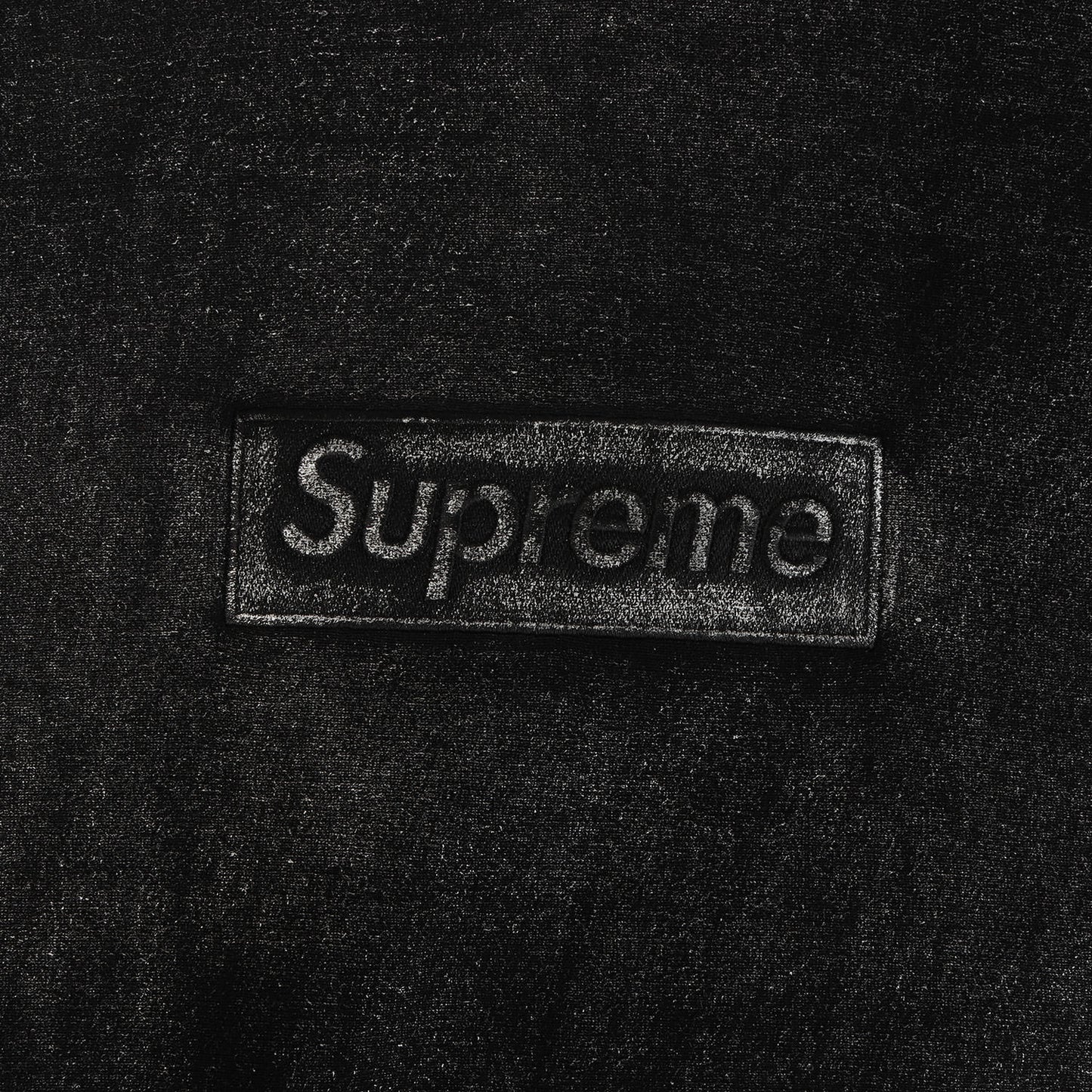 24SS ×MM6 Maison Margiela フォイル加工 BOXロゴ スウェットパーカー(Foil Box Logo Hooded Sweatshirt)