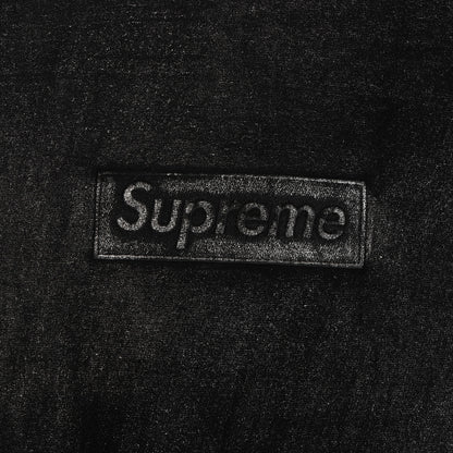 24SS ×MM6 Maison Margiela フォイル加工 BOXロゴ スウェットパーカー(Foil Box Logo Hooded Sweatshirt)
