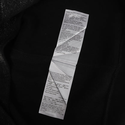 24SS ×MM6 Maison Margiela フォイル加工 BOXロゴ スウェットパーカー(Foil Box Logo Hooded Sweatshirt)