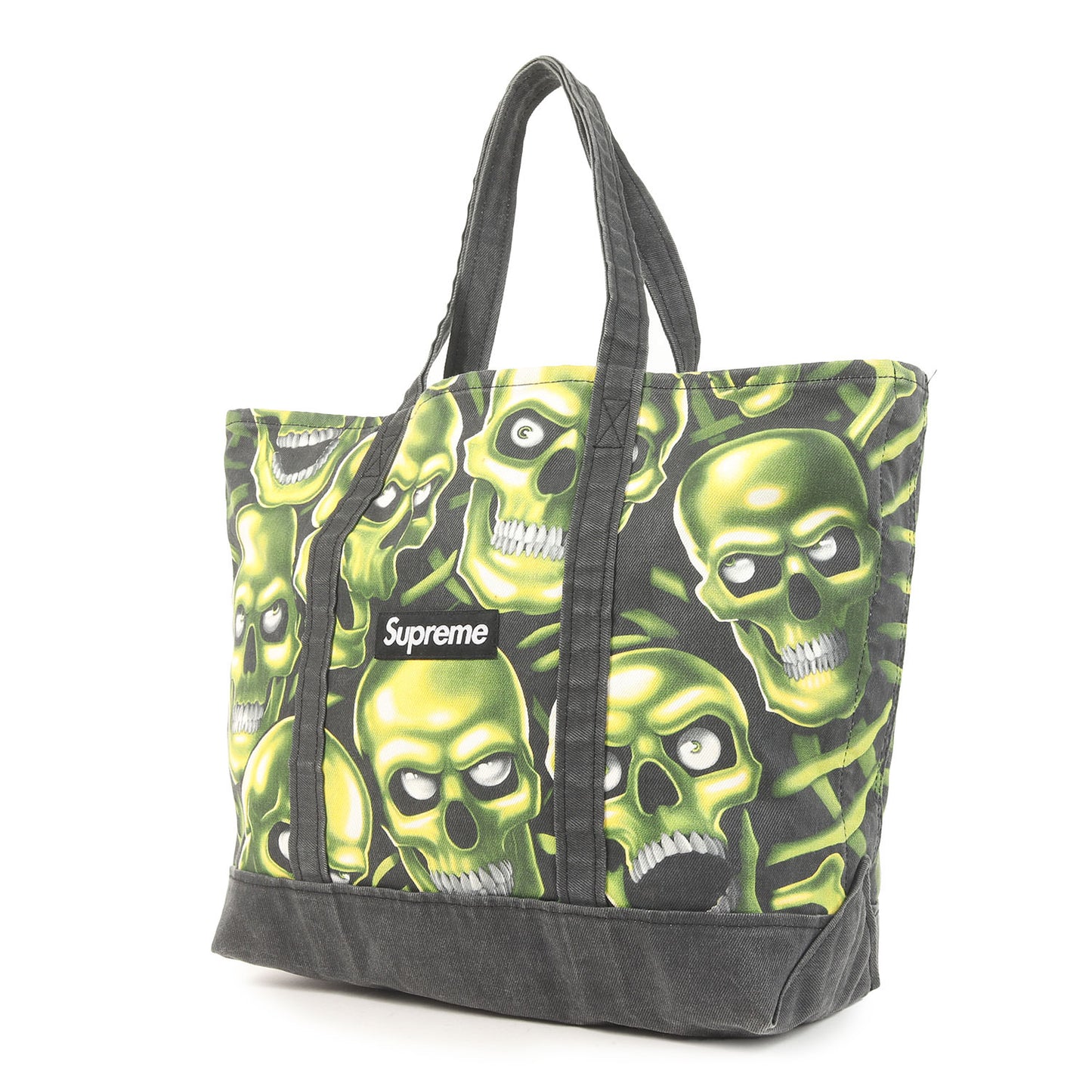 スカルパイル デニム トートバッグ(Skull Pile Denim Tote)