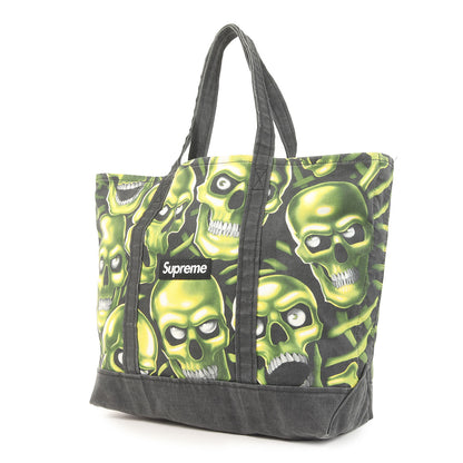 スカルパイル デニム トートバッグ(Skull Pile Denim Tote)