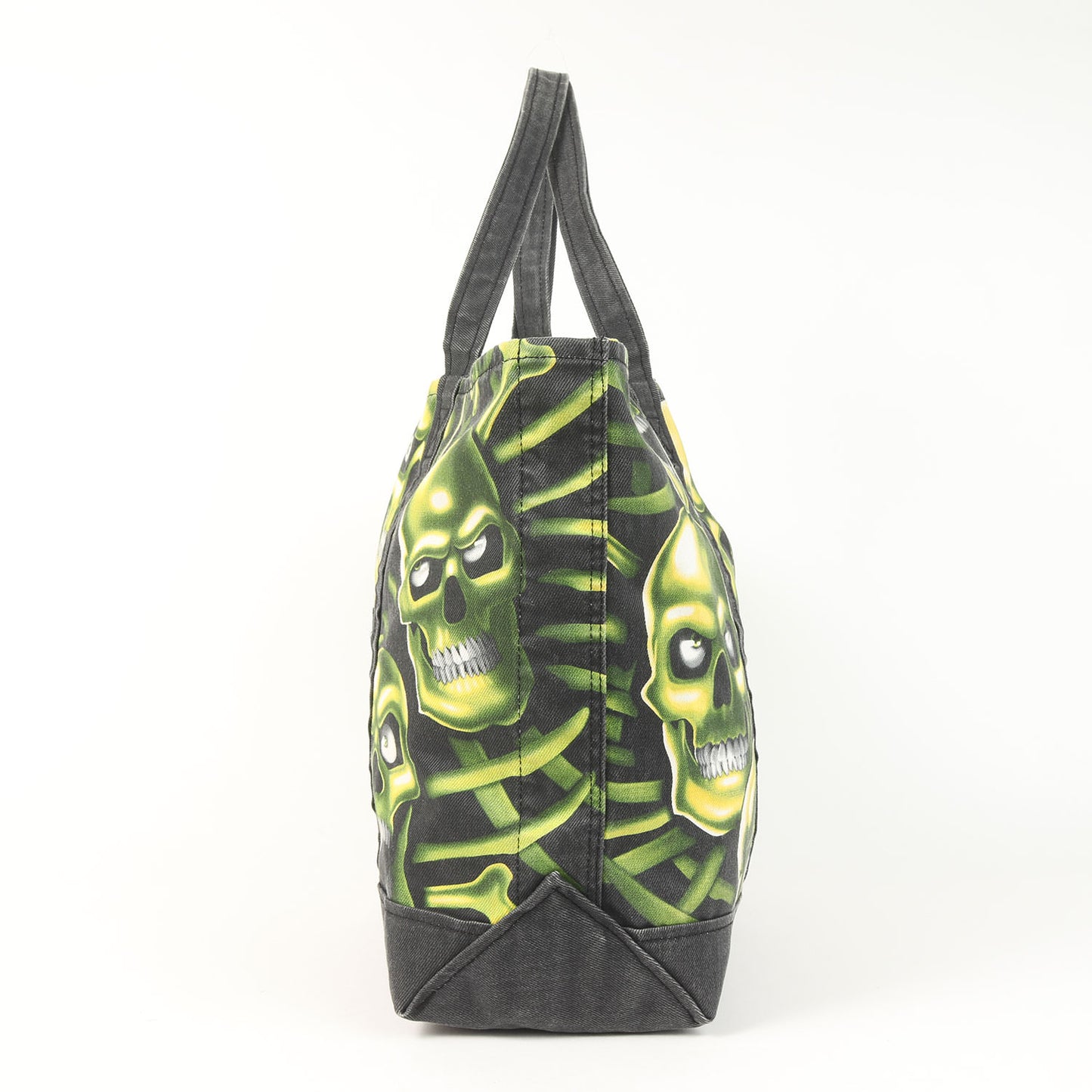 スカルパイル デニム トートバッグ(Skull Pile Denim Tote)