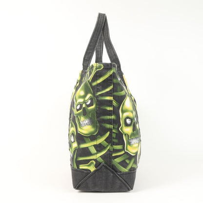 スカルパイル デニム トートバッグ(Skull Pile Denim Tote)