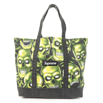スカルパイル デニム トートバッグ(Skull Pile Denim Tote)