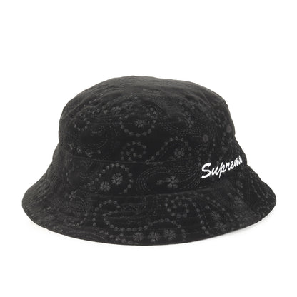 23AW ペイズリー柄 ベルベット ブーニーハット(Velvet Paisley Boonie)