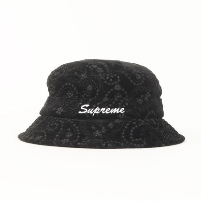 23AW ペイズリー柄 ベルベット ブーニーハット(Velvet Paisley Boonie)