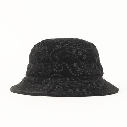 23AW ペイズリー柄 ベルベット ブーニーハット(Velvet Paisley Boonie)