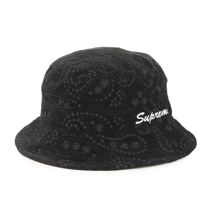 23AW ペイズリー柄 ベルベット ブーニーハット(Velvet Paisley Boonie)