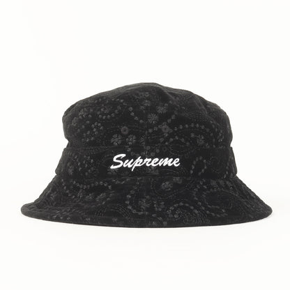 23AW ペイズリー柄 ベルベット ブーニーハット(Velvet Paisley Boonie)