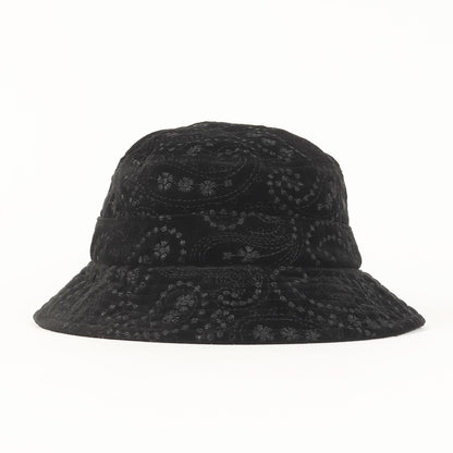 23AW ペイズリー柄 ベルベット ブーニーハット(Velvet Paisley Boonie)
