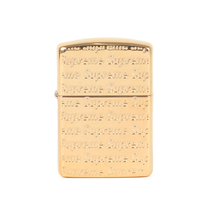 22AW ×Zippo ブランドロゴ型押し ジッポ ライター(Repeat Engraved Zippo)