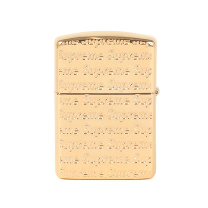 22AW ×Zippo ブランドロゴ型押し ジッポ ライター(Repeat Engraved Zippo)
