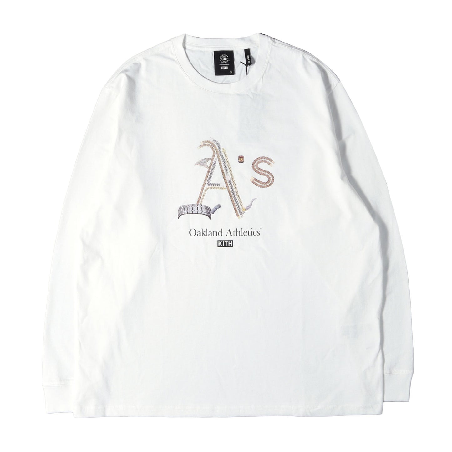22AW ×Rachel Goatley ×MLB Athletics ロングスリーブ Tシャツ(Rachel Goatley Athletics Long Sleeve Tee)