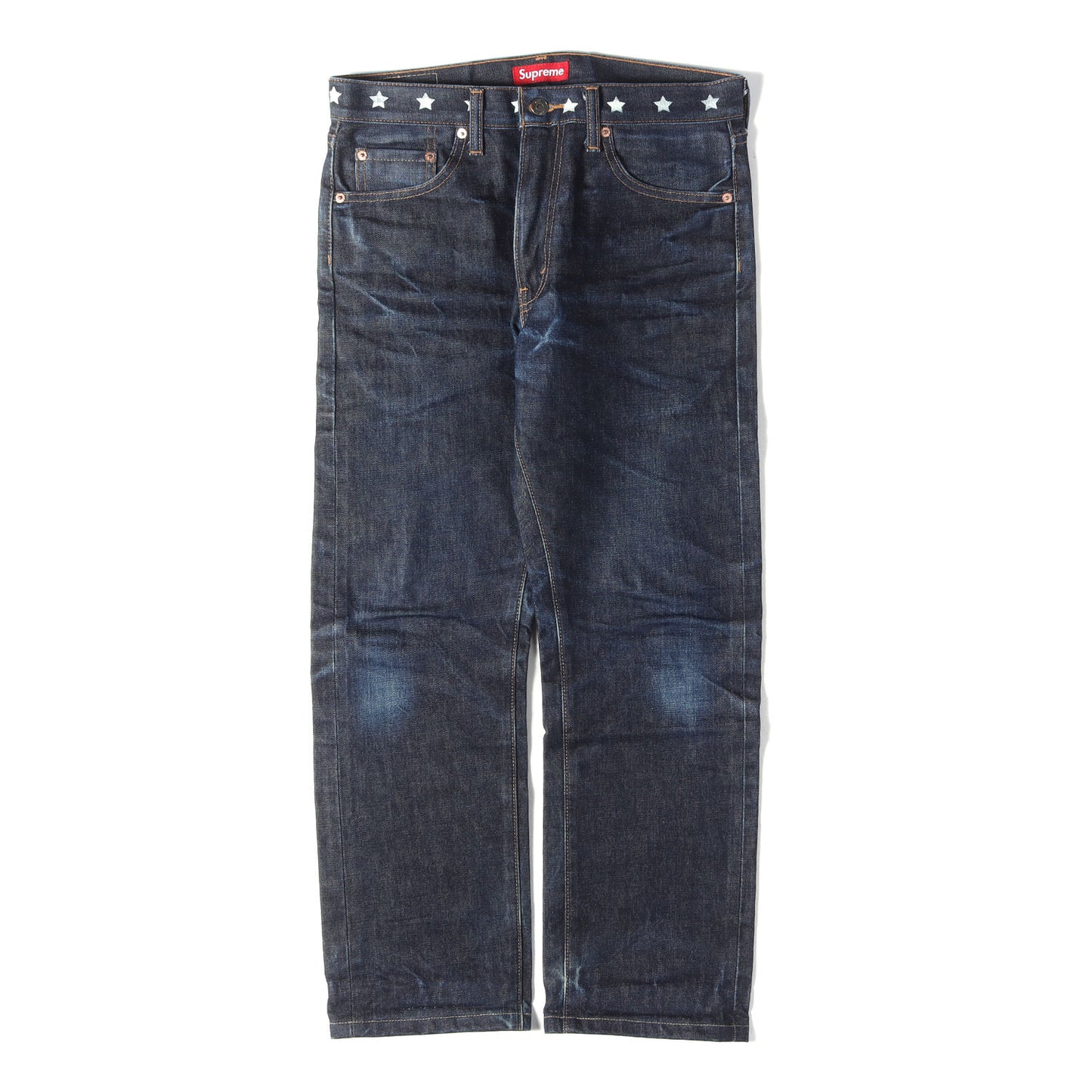 ×Levi's 505 スタープリント デニムパンツ(ZipFly Jean 505)
