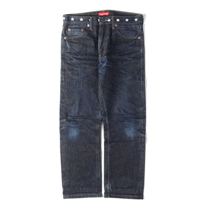 ×Levi's 505 スタープリント デニムパンツ(ZipFly Jean 505)