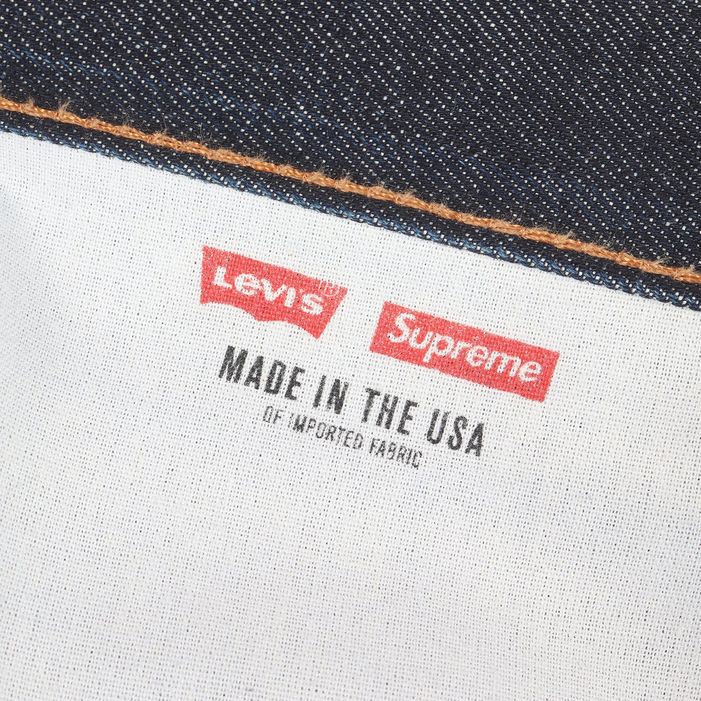 ×Levi's 505 スタープリント デニムパンツ(ZipFly Jean 505)