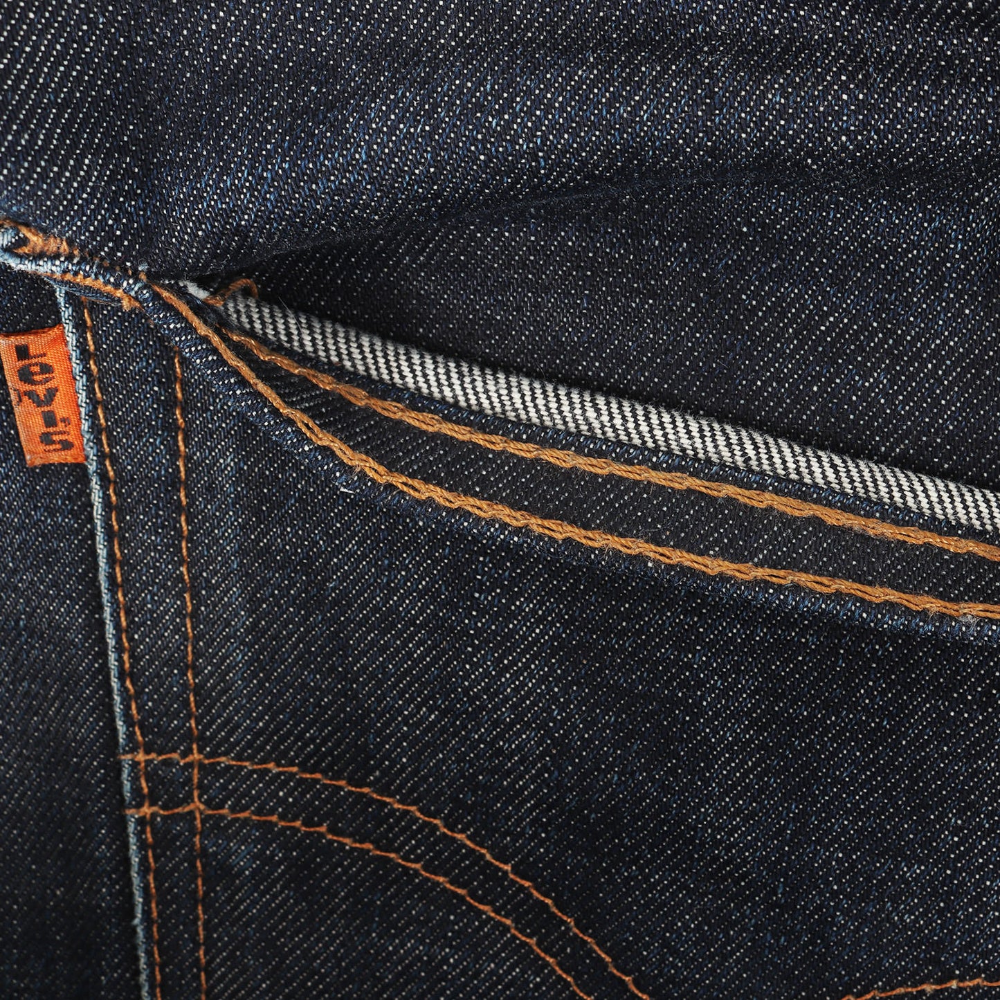 ×Levi's 505 スタープリント デニムパンツ(ZipFly Jean 505)