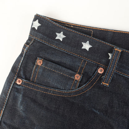 ×Levi's 505 スタープリント デニムパンツ(ZipFly Jean 505)