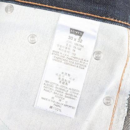 ×Levi's 505 スタープリント デニムパンツ(ZipFly Jean 505)