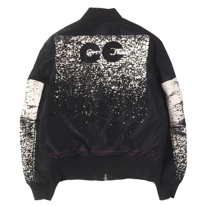 グラフィックプリント MA-1 ボンバージャケット(SPECKLE BOMBER JACKET)