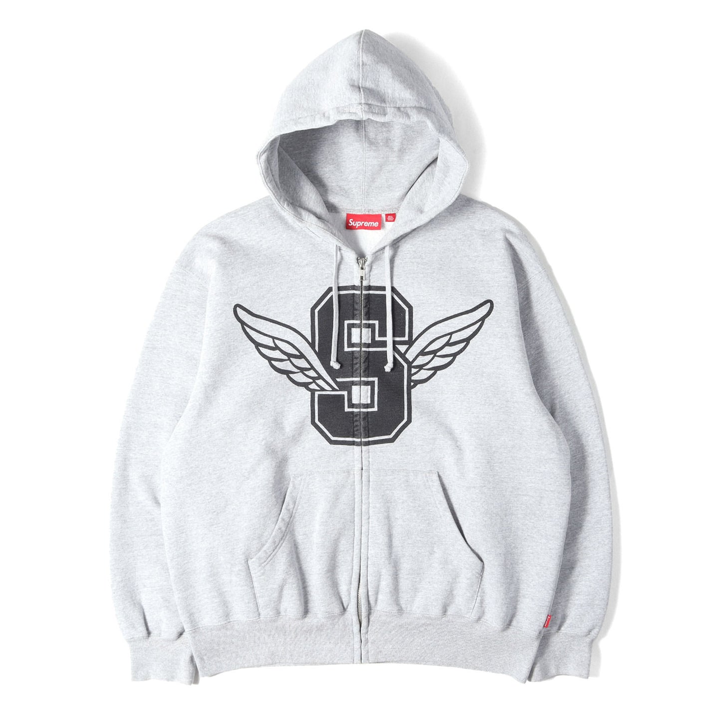 25SS ウイングSロゴ ジップ スウェットパーカー(Wings Zip Up Hooded Sweatshirt)
