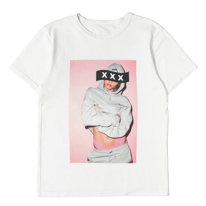 レディー フォト ヘビー Tシャツ
