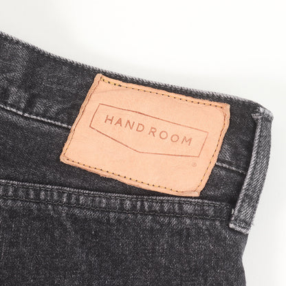 近年モデル ×HANDROOM ウォッシュ加工 バギー デニムパンツ(BAGGY JEAN)