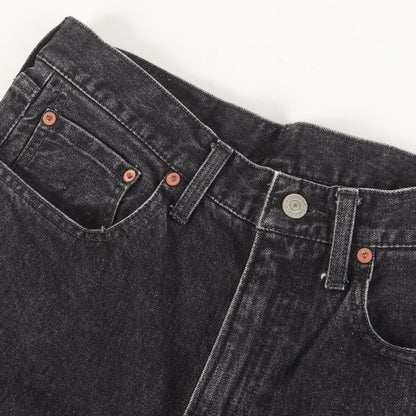 近年モデル ×HANDROOM ウォッシュ加工 バギー デニムパンツ(BAGGY JEAN)