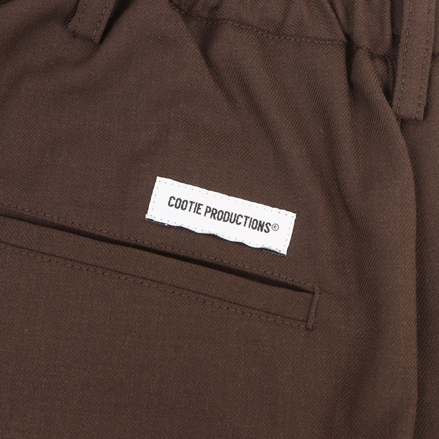 26SS T/Wツイル ワイド イージーパンツ(T/W Twill Pintuck Square Leg Easy Trousers)